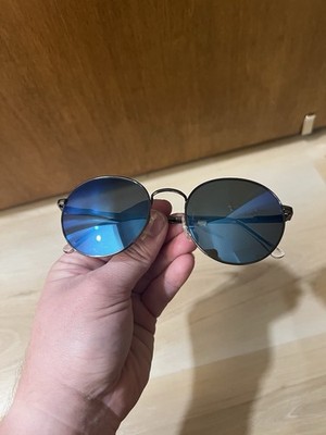 Suncloud Bridge City Sunglasses, Gunmetal Frame, Polarized Blue Mirror Lens New