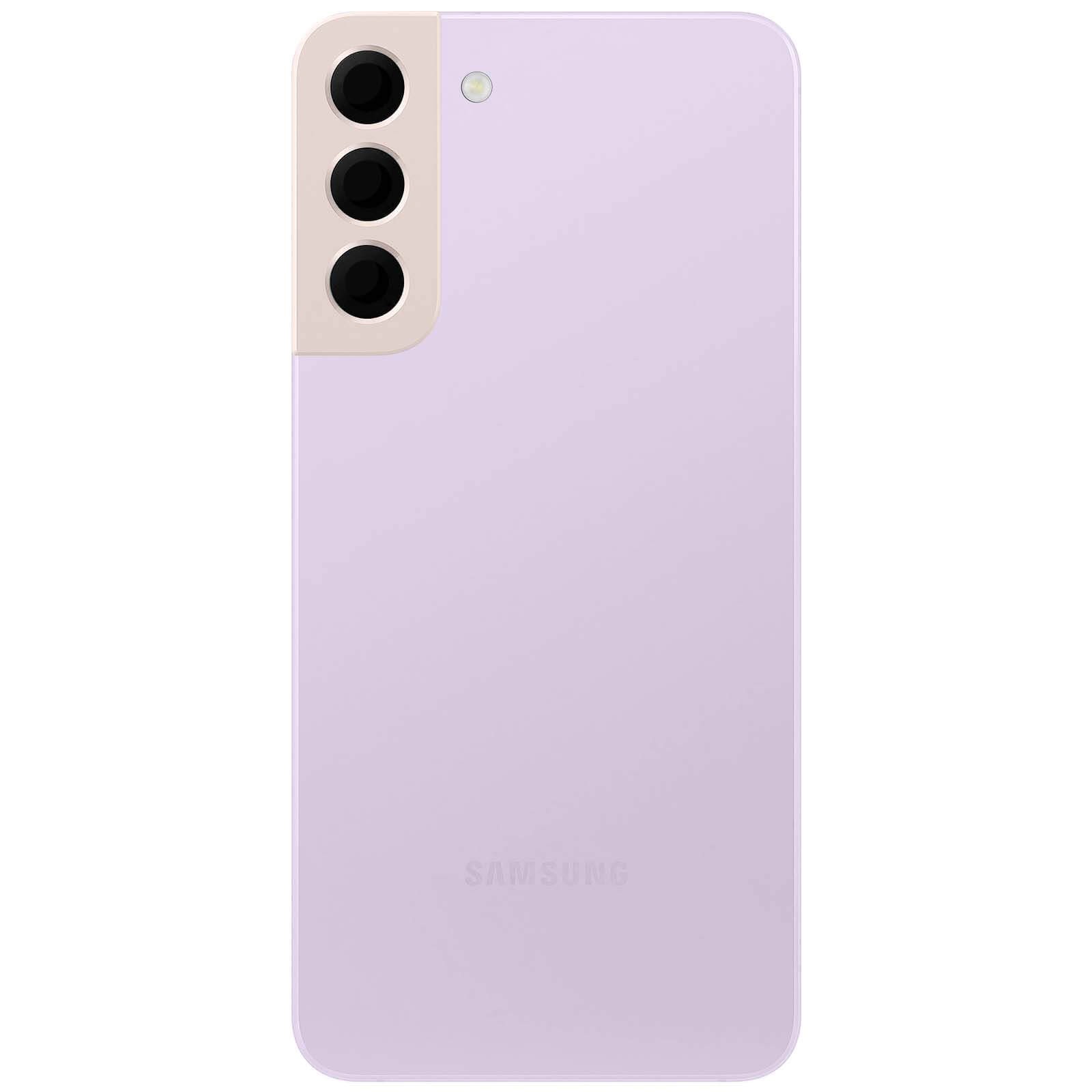 Face arrière Galaxy S22 violette vitre de rechange Service Pack