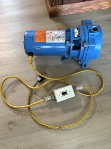 Goulds Pump with A.O Smith C48A93A06 Electric Motor 1/2HP 115/230V 3450RPM