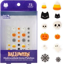 BioSwiss Pimple Patches, Halloween Acne Patch for Zits and Blemishes, Hydroco...