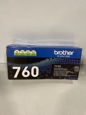 Brother TN760 Black High Yield Toner Cartridge Genuine