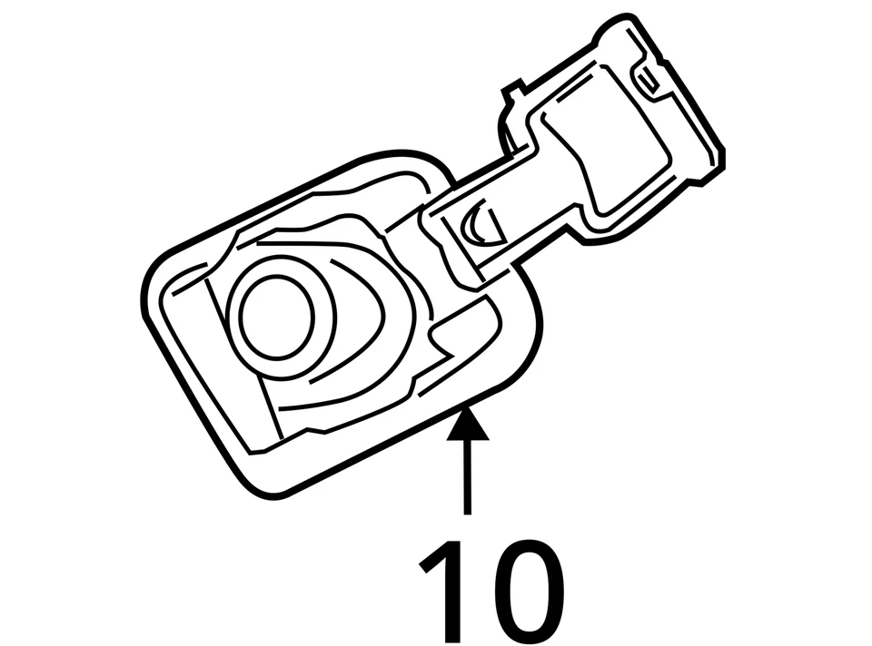 Tampa traseira de gás preta 4G8809906H fabricante de equipamento original 2012-2018 Audi RS7 4G8 tampa da porta - Imagem 4 de 4