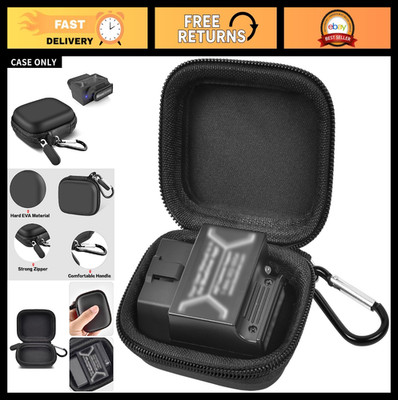 OBDII Scan Tool Case for iPhone & Android, Mini Carry Bag for OBD2 Scanner - Bla