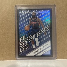 2021-22 Panini Recon Basketball #1 James Harden Holofoil All Systems Go Insert