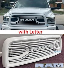 Grille For Dodge Ram 2500 3500 Grill 2010-2018 Front Bumper Grill Wletter White Grille For Dodge Ram 2500 3500 Grill 2010-2018 Front Bumper Grill Wletter White