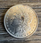 1896 Morgan Silver Dollar $1 Philadelphia Business Strike 0.900 Silver Coin