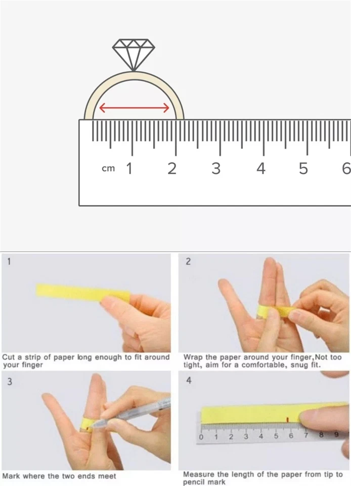 Argento Sterling Zirconia Cubica Filigrana Pizzo Floreale Aperto Fedina - Immagine 2 di 4