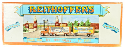 Winross 1992 Reithoffers Musical York Fair Die-Cast Tractor Trailer Truck Boxed.