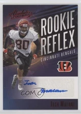 2017 Panini Absolute Rookie Reflex Signatures Red Josh Malone #RR-JML Auto RC