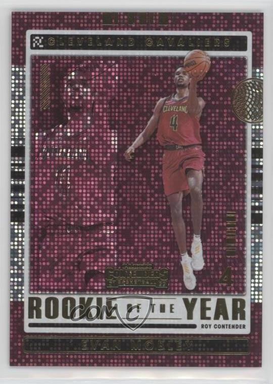 2021-22 Panini Contenders Rookie of the Year Contenders Evan Mobley #3 RC 12g7