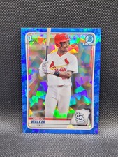2020 Bowman Chrome Draft JORDAN WALKER sapphire refractor RC - 1st - Cardinals