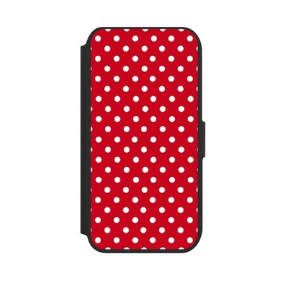 Klapphülle für Apple iPhone SE (2022) Polka Dots Punkte Retro