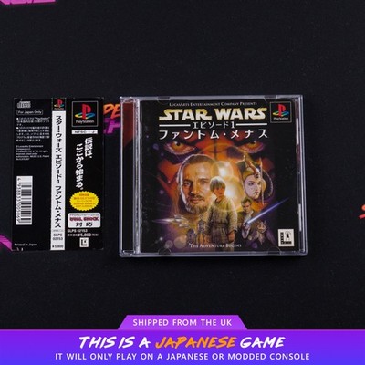 Star Wars Episode I: Die dunkle Bedrohung PS1 Sony PlayStation 1 NTSC-J Japanisch