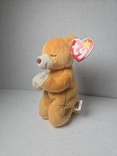 New w/Tags*Ty Beanie Baby Hope the Praying Bear 1998 Rare