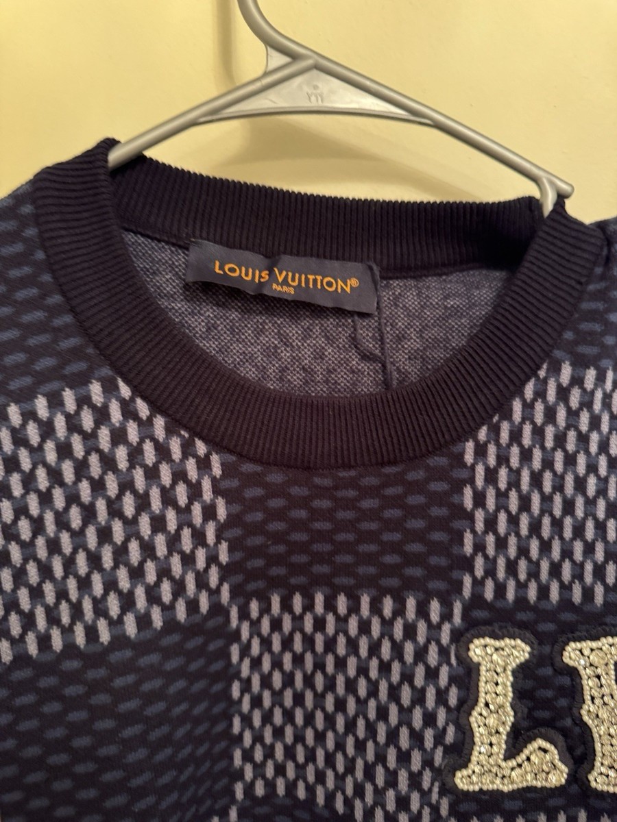 LOUIS VUITTON ルイヴィトン スウェット 紺 M 4103424N0224 楽天市場】LOUIS VUITTON ルイヴィトンスウェット メンズ【中古