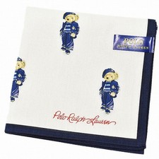 Ralph Lauren Polo bear Cotton scarf Handkerchief /Japan