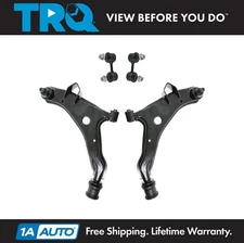 TRQ 4 Piece Suspension Kit Control Arms with Ball Joints Sway Bar End Links