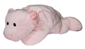 Ty Pillow Pals - OINK the Pig (14.5 Inch) Plush Stuffed Animal Toy
