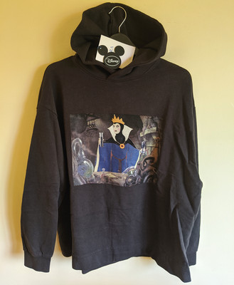 Neu! Zara x Disney Damen Hoodie schwarz - Small - Evil Queen Schneewittchen Bösewichtchen