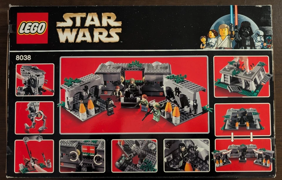 LEGO 8038 - Star Wars - The Battle of Endor Exclusive Anniv Ed - 890 pcs - Image 3 of 4