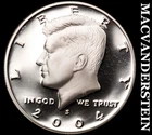 2004-S Silver Kennedy Half Dollar-Choice Gem Proof Lustrous No Reserve #i5884