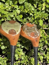 MacGregor Eye-O-Matic Tourney TP Persimmon Driver  3 Wood Regular Flex- RH