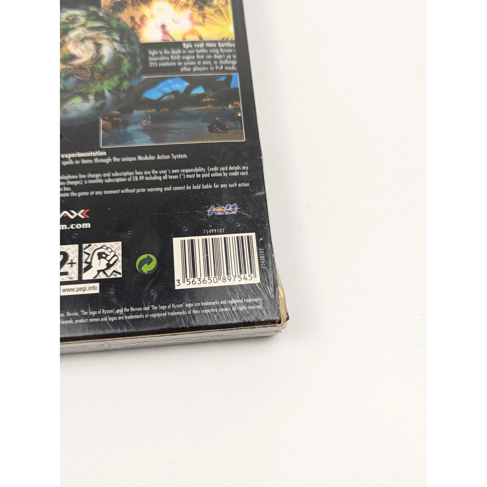 The Saga of Ryzom PC CD-ROM Massively Multiplayer Online RPG Game Vintage - Image 4 of 4