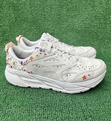 Hoka One One Vibrant Bloom Clifton L Shoes Mens Size 12 Used No Box