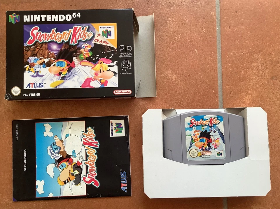 SNOWBOARD KIDS N64, komplett in OVP, Nintendo 64