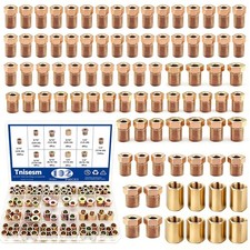 Tnisesm 102pcs 316 14 Brake Line Fittings Assortment 102pcs-31614