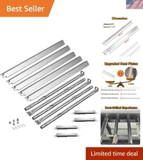 Charbroil 5 Burner Grill Replacement Parts Set - Stainless Steel, Durable & V...