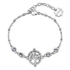 BROSWAY CHAKRA BRACCIALE DA DONNA IN ACCIAIO CON ALBERO DELLA VITA BHKB289