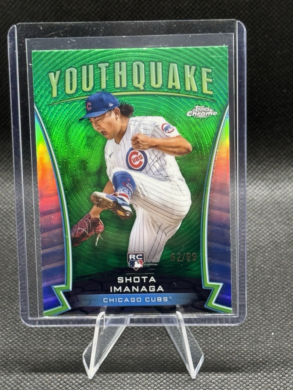 2024 Topps Chrome Update Shota Imanaga Youthquake Green /99
