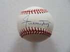 Willie Mays Signed Official National League William White Baseball MINT JSA LOA