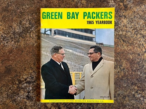 Vintage 1965 Green Bay Packers Yearbook - Rare