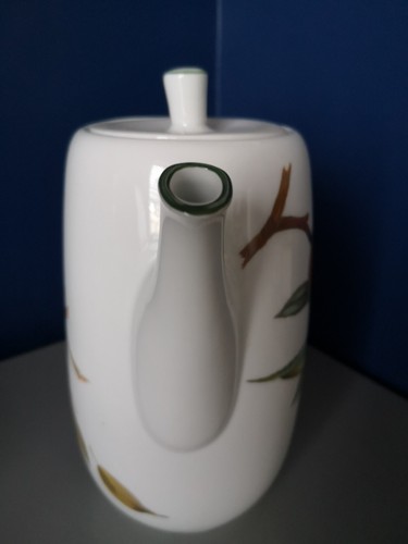 Royal Worcester Evesham Vale Kaffeekanne 8"" hoch 1,2 l Fassungsvermögen - Bild 4 von 8