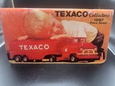 VINTAGE RARE TEXACO COLLECTORS 1997 PRICE GUIDE DIECAST TRUCKS PLANES GAS PUMPS