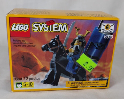 NEW - LEGO System 6013 Samurai Swordsman 1998 Vintage Classic