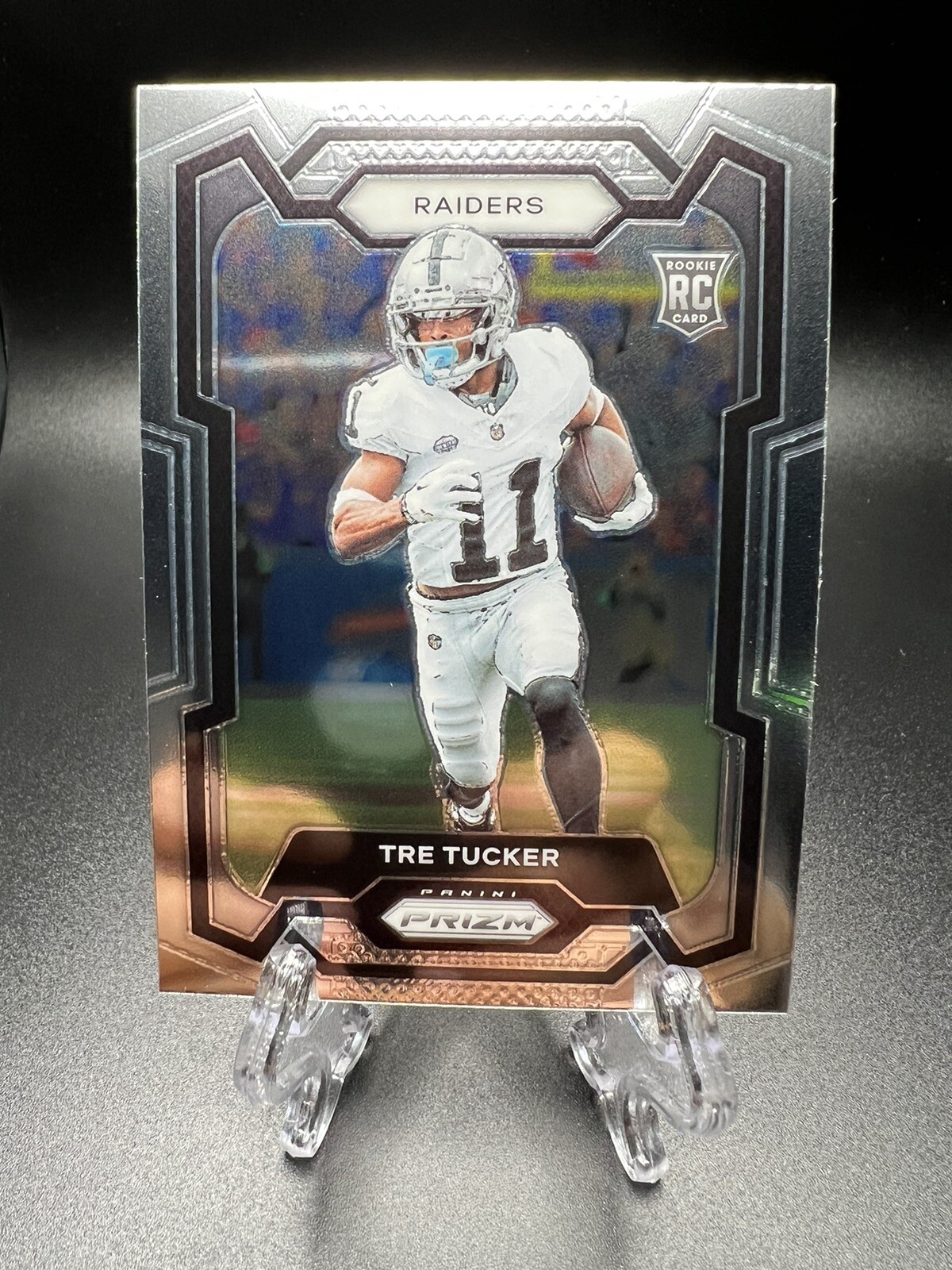 2023 Panini Prizm Rookie #362 - Tre Tucker Raiders