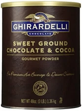 Ghirardelli Sweet Ground Chocolate & Cocoa 3lb Can