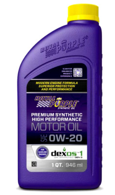Royal Purple SAE 0W-20 Premium Synthetic High Performance Motor Oil - 1 Qt.