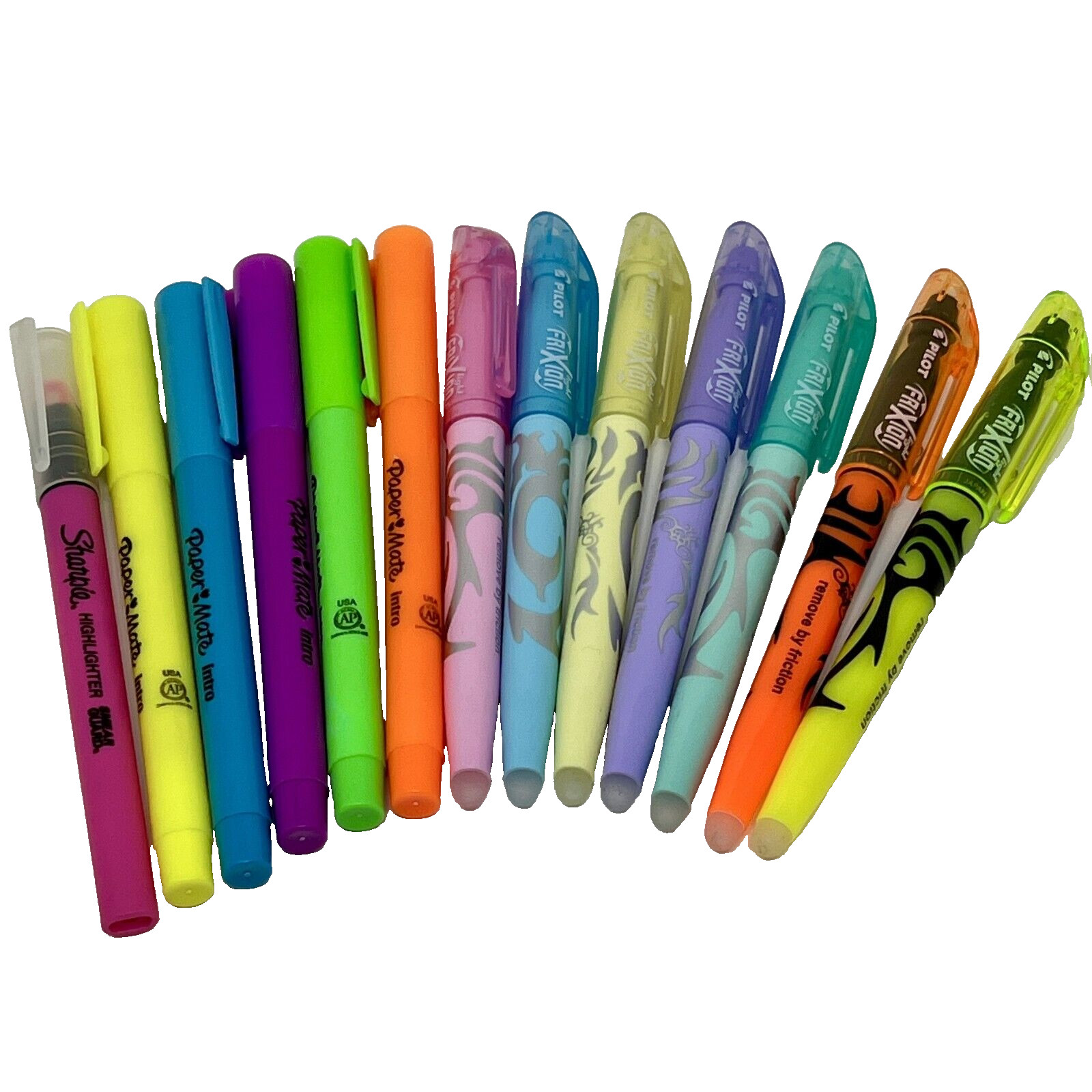 S Papermate Sharpie Highlighters Lot Of 13