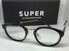 Retrosuperfuture GOG Panama Optical Black Frame Size 50mm OPTICAL NIB