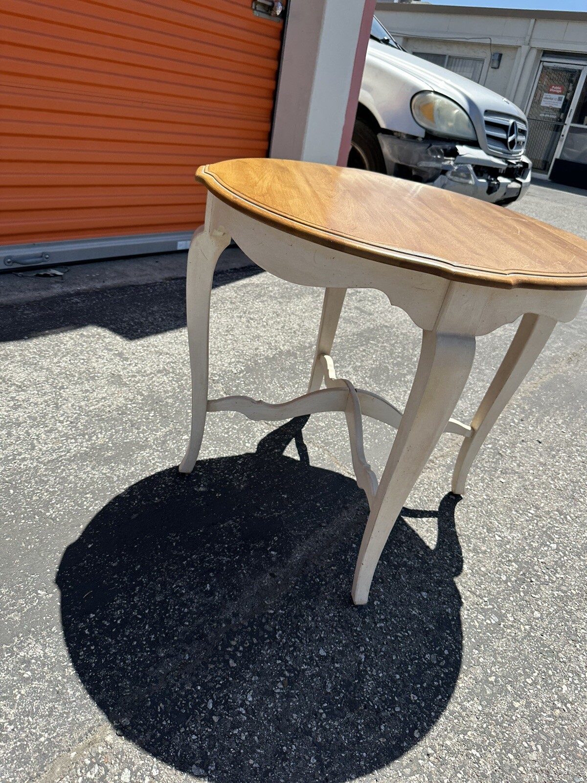 Ethan Allen Country French Round End Side Accent Table 268204 646 eBay