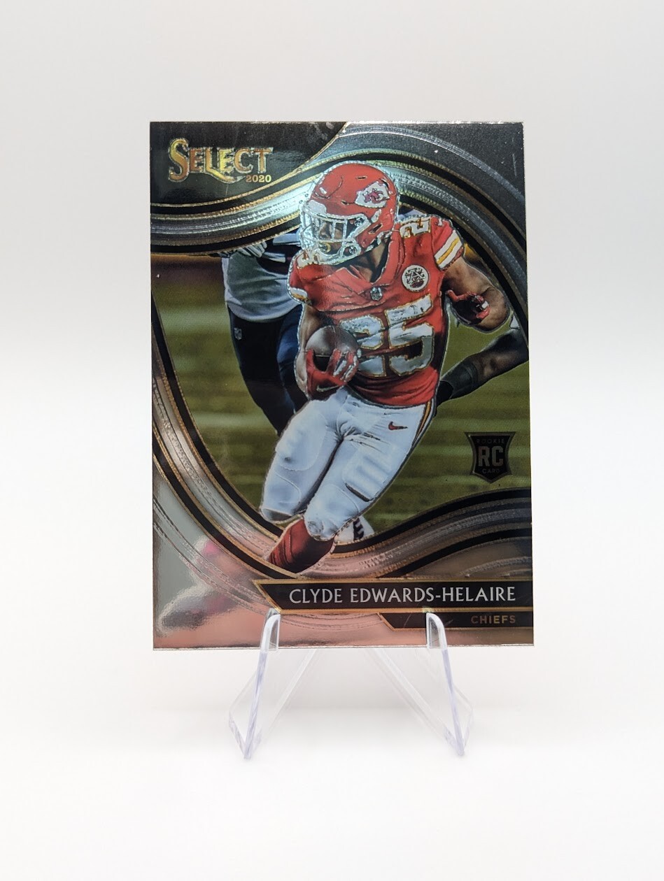 Clyde Edwards-Helaire 2020 Panini Select RC Field Level SP #354 Chiefs