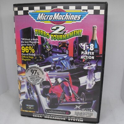 Micro Machines 2: Turbo Tournament J-Cart - Sega Mega Drive - OVP & Komplett