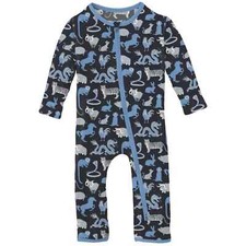   Brand New  KICKEE PANTS Baby Romper in Playful Prints
