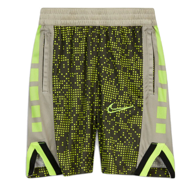 Nike Elite Basketball Shorts Olive /Green CZ2760-325 Size XL