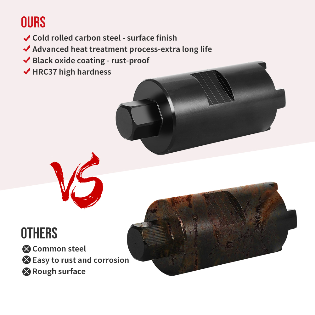 Swing Arm Lock Nut Tool for Honda Recon 250 Foreman 400 450 TRX250