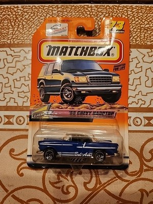 Rare 1998 Matchbox '55 Chevy Hardtop  #73 Ship in a box Adult owned 